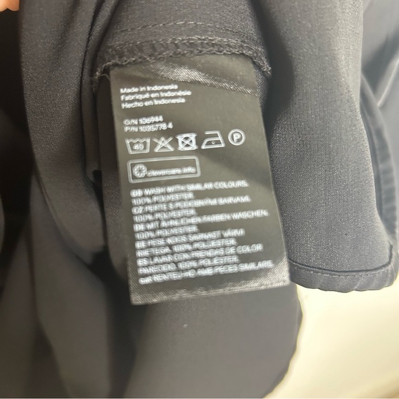 H&M maternity dress black size XXL long sleeve - Picture 6 of 8